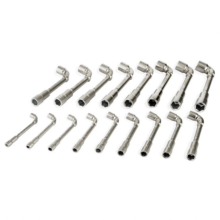 WODEX WX1860/S5 - WX1860/S6 - WX1860/S17 SET OF DOUBLE HEADED SOCKET WRENCHES HEAVY DUTY