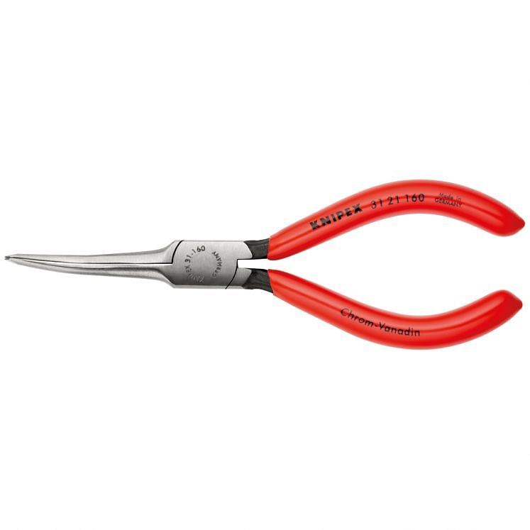 KNIPEX 31 21 160 LONG NOSE BENT PLIERS