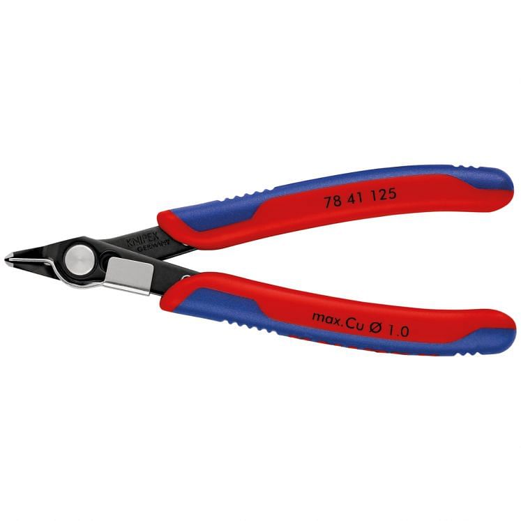 KNIPEX 78 41 125 CUTTING NIPPERS FOR ELECTRONICA SUPER KNIPS®