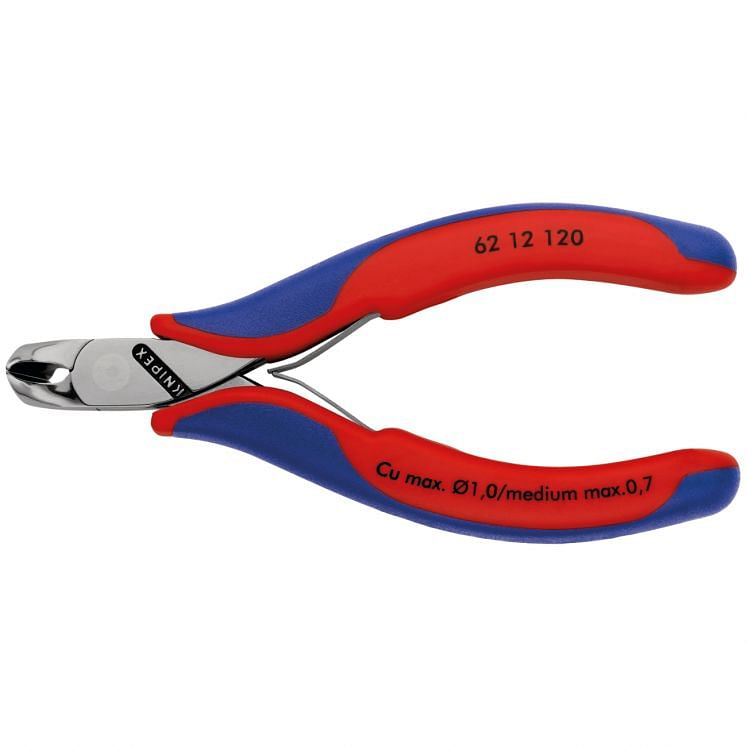 FRONTAL CUTTING NIPPERS 15º FOR ELECTRONICS AND FINE MECHANICS KINPEX 62 12 120