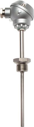 Termómetro de resistência com cabeçote de ligação pequeno, DIN EN IEC 60751