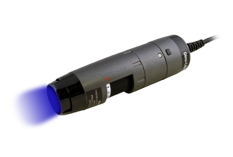 DINO-LITE AF4515T-FUW EDGE DIGITAL MICROSCOPE USB1.3MP, 20~220X, SWITCHABLE UV 375NM + WHITE LED,  AMR