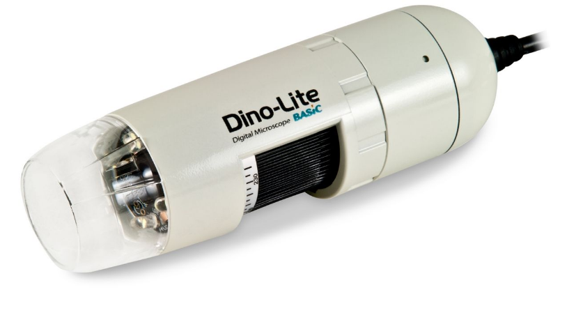 DINO-LITE AM2111 BASIC USB MICROSCOPE640X480, 10-70X & 200X, 4 LEDS