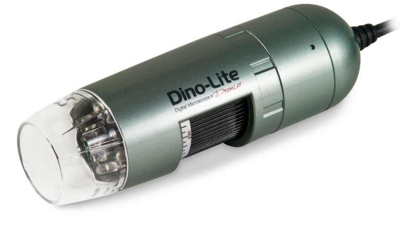DINO-LITE AM3113T DIGITAL MICROSCOPE USB640X480, 10-70X & 200X, 8 LEDS