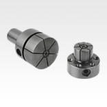 MANDREL COLLET WITH LATERAL CLAMPING