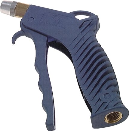 Pistolas de sopro de plástico ajustáveis com bocal de proteção contra ruído