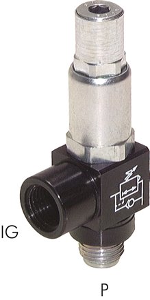 Válvulas de conservação de ar - reguladores de pressão com válvulas de retenção