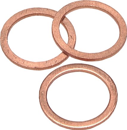 Juntas padrão de cobre, DIN 7603 A