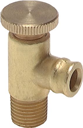 Válvulas de drenagem e de ventilação com bocal, PN 25