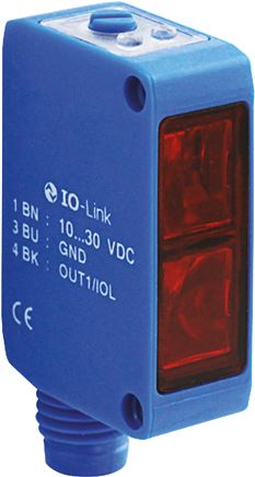Barreiras de luz e sensores de luz, carcaça em miniatura (M 3 - 25 4 mm)