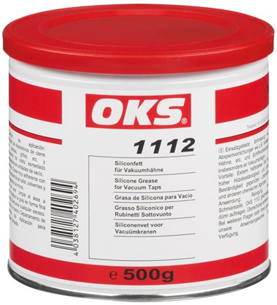OKS 1112 - graxa de silicone para válvulas de vácuo