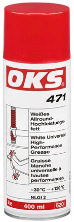 OKS 470-471 - graxa branca de alto desempenho (também para a indústria de processamento de alimentos)