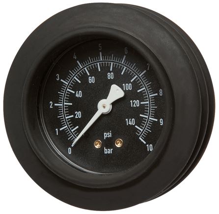 Manómetro para insufladores manuais de pneus Ø 63, 80 mm
