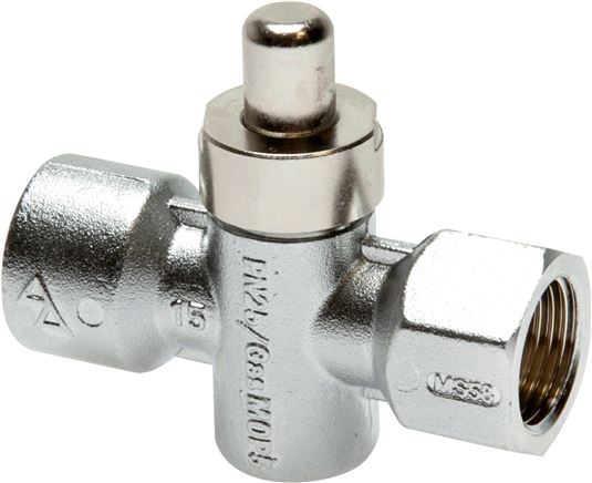 Válvulas de pressão do manômetro com aprovação DVGW, PN 25