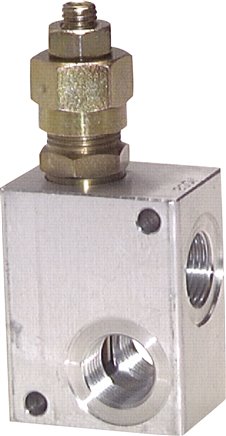 Válvulas limitadoras de pressão para montagem em linha, até 150 l-min
