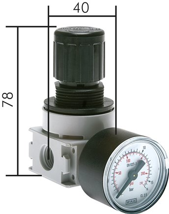 Redutores de pressão para água e ar - Multifix Série 0, 700 l-min