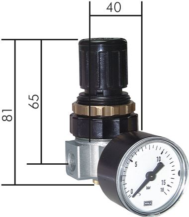 Reguladores de pressão - Mini, 310 l-min