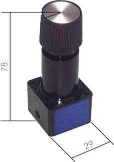 Reguladores de vácuo (miniatura), até 1 32 m³-h