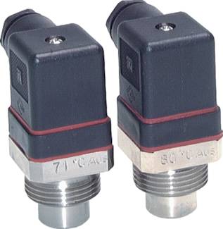 Interruptores de temperatura com ponto de comutação fixo, PN 64