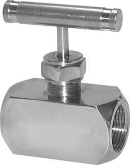 Válvulas de corte de agulha de aço inoxidável, PN 400