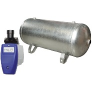 Técnica de condensação e reservatórios de ar comprimido