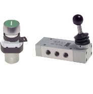 Interruptores de limite, válvulas acionadas por botão e válvulas de pé - YPC